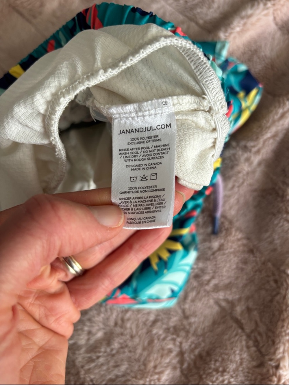 3T Jan & Jul Swim Trunks - Picture 9 of 13